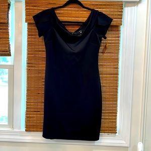 Guess black mini dress